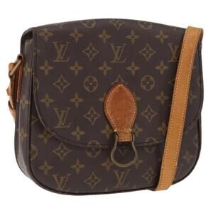 LOUIS VUITTON Monogram Saint Cloud GM Shoulder Bag M51242 LV Auth 161845